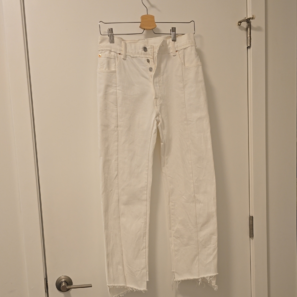 Vetements White Jeans